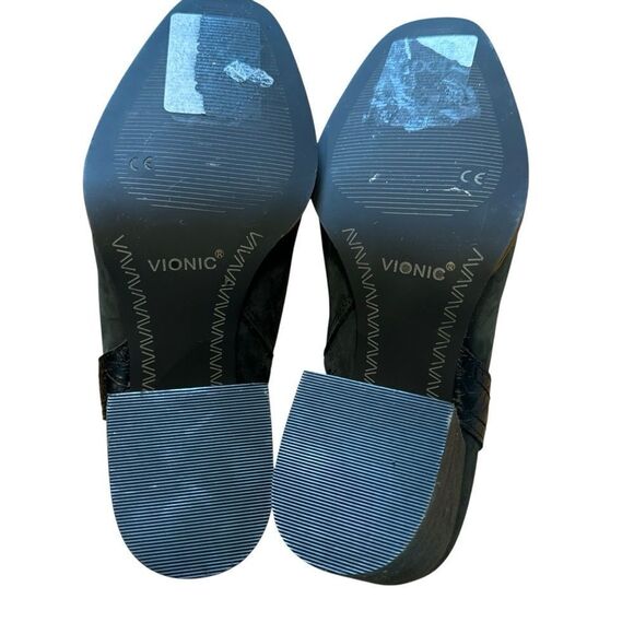 Revolve Vionic Carnelia Leather Western Above Ankle Boot NWOT - Picture 11 of 12